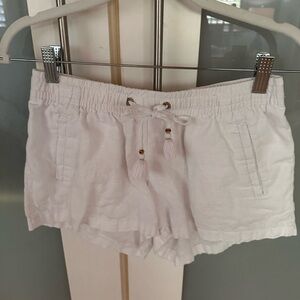 Euc Lilly Pulitzer Baybreeze linen shorts with tassels